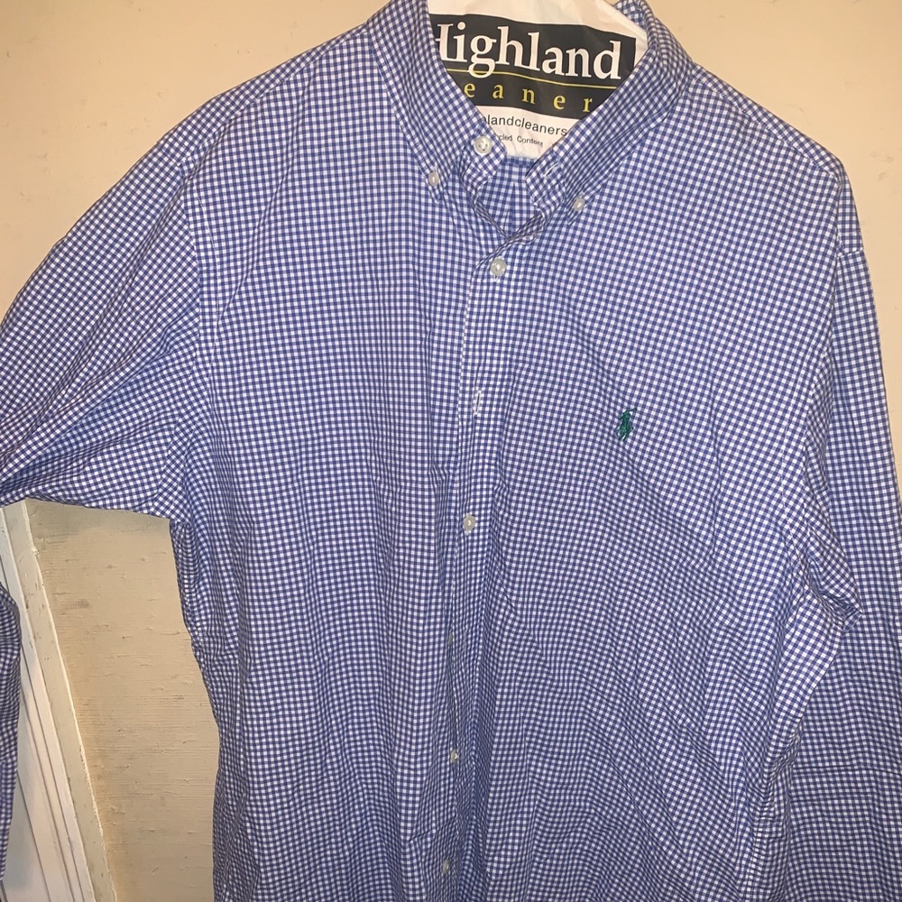 Ralph Lauren button down. Large. Never worn!!